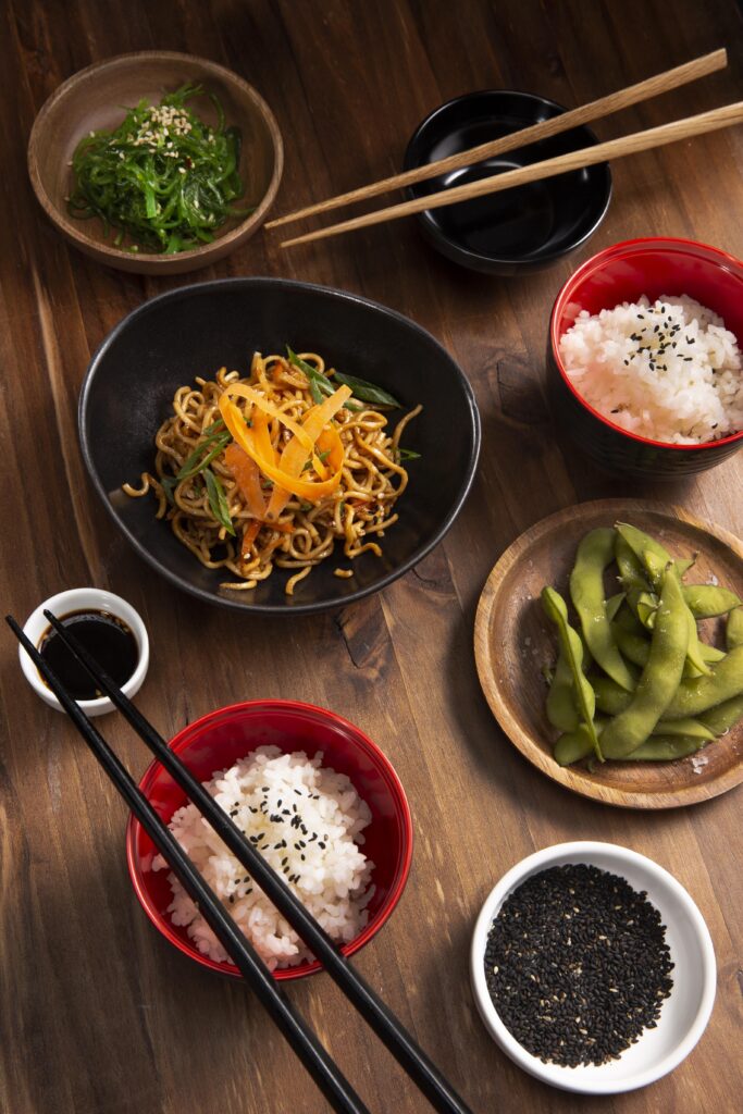 close-up-delicious-asian-food